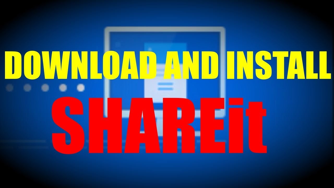 cara download shareit di laptop
